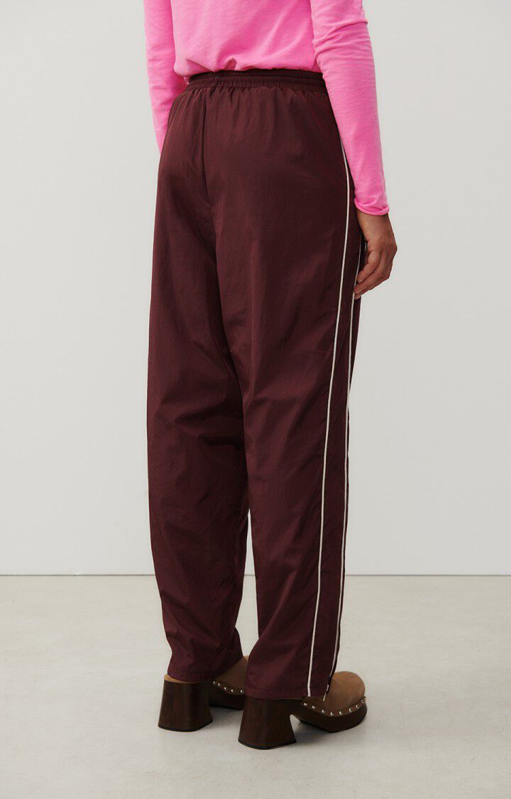 American Vintage Pantalon Femme Ikino - SYRAH Rouge - H23