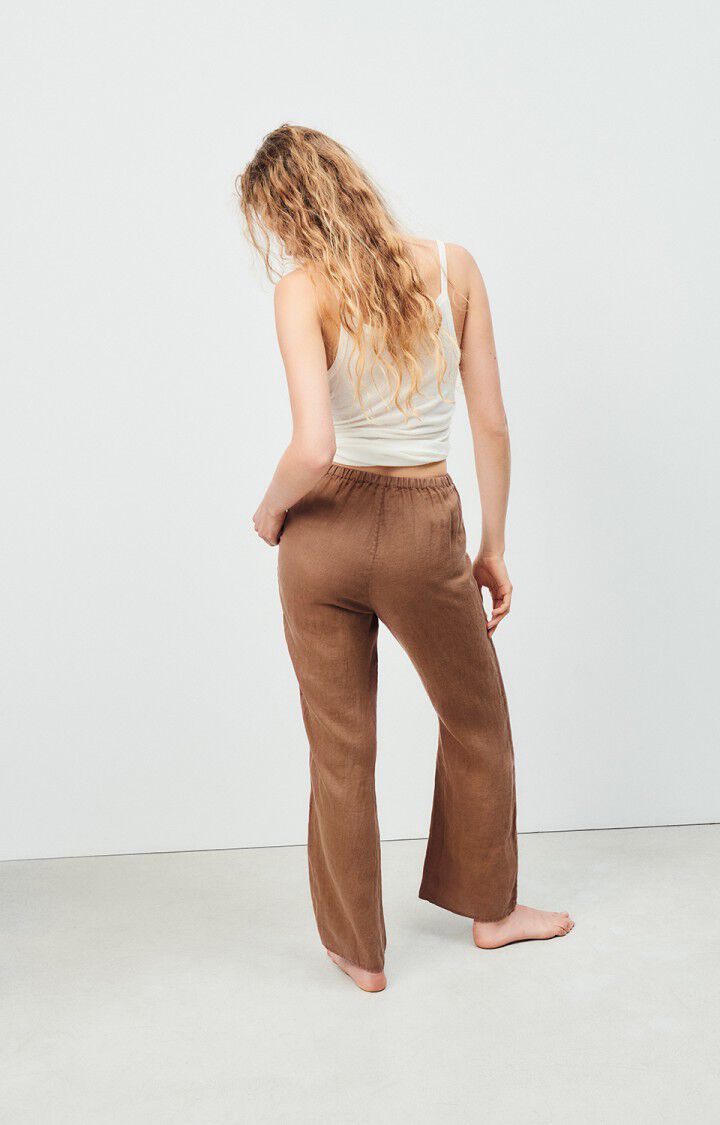 American Vintage Pantalon Femme Ivybo - CACAO Marron - E24