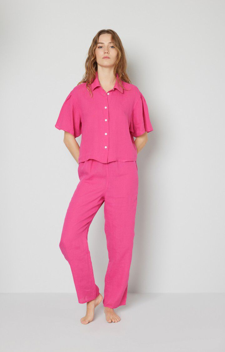 American Vintage Pantalon Femme Ivybo - HIBISCUS Rose - E22