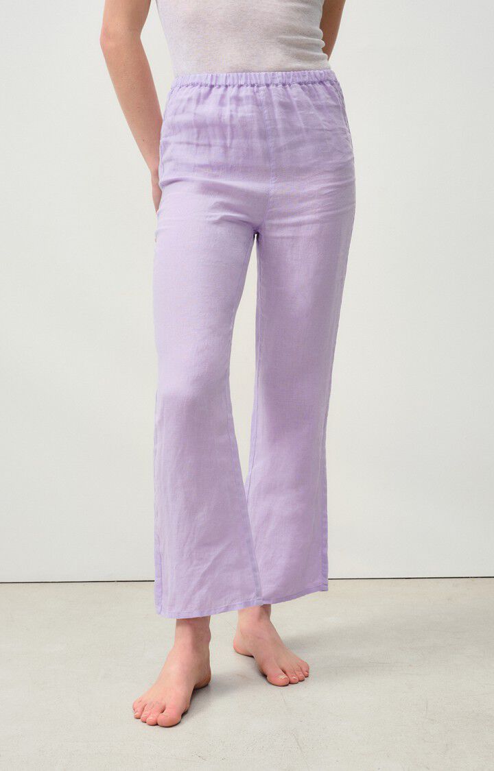 american vintage Pantalon femme Ivybo - JACINTHE Violet - E24