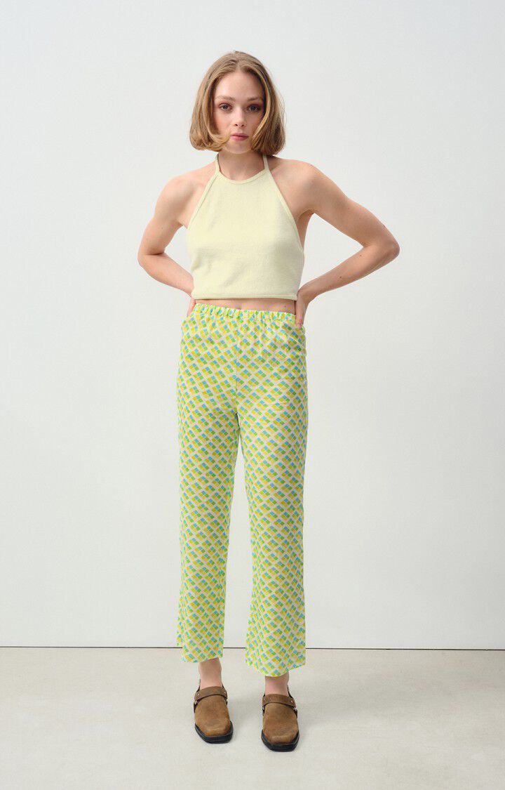 American Vintage Pantalon Femme Ivybo - LOLA Blanc - E24