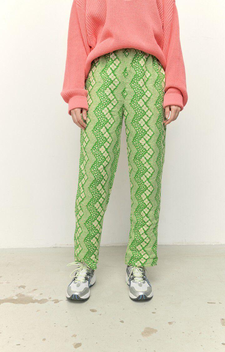 american vintage Pantalon femme Ivybo - PALOMA Vert - E22