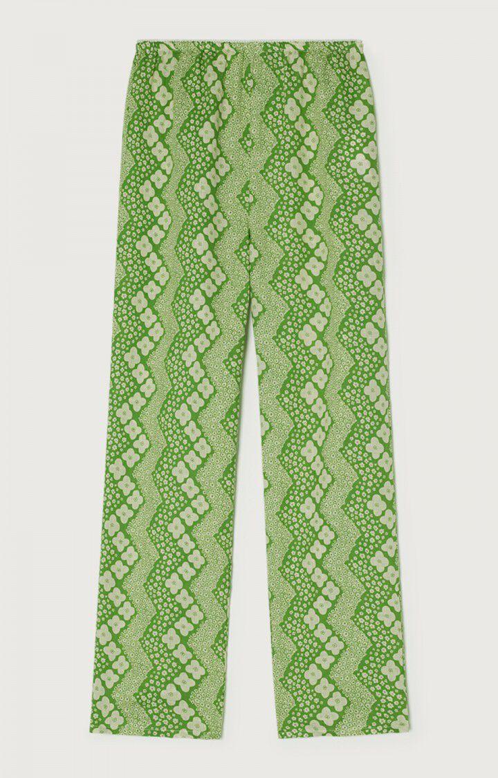 american vintage Pantalon femme Ivybo - PALOMA Vert - E22B