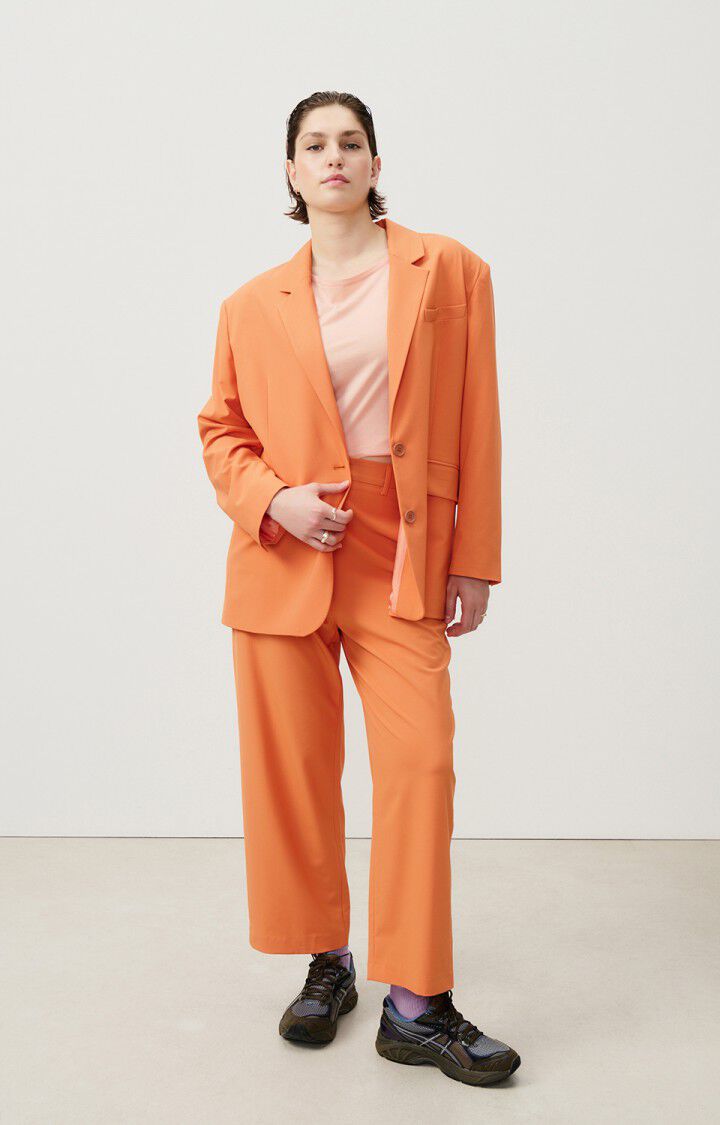 American Vintage Pantalon Femme Kabird - ABRICOT Orange - H24