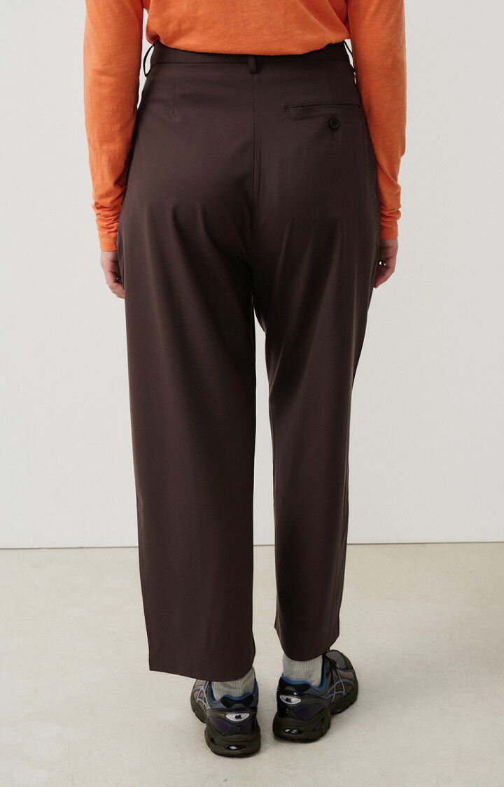 American Vintage Pantalon Femme Kabird - CACAO Marron - H24