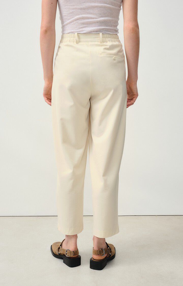 American Vintage Pantalon Femme Kabird - ECRU Beige - E24