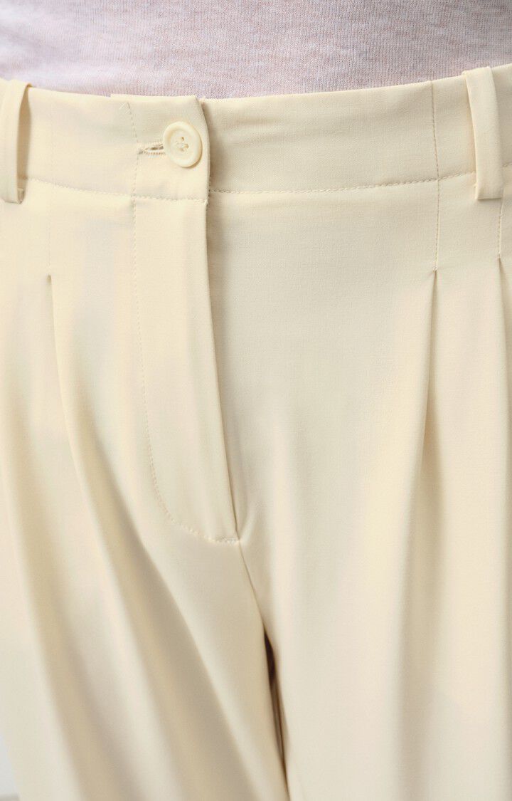 American Vintage Pantalon Femme Kabird - ECRU Beige - E24