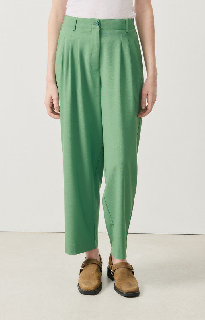 american vintage Pantalon femme Kabird - VERVEINE Vert - H24