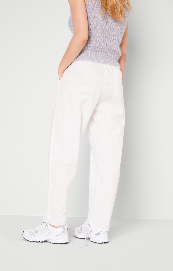 American Vintage Pantalon Femme Krimcity - BLANC Blanc - H21