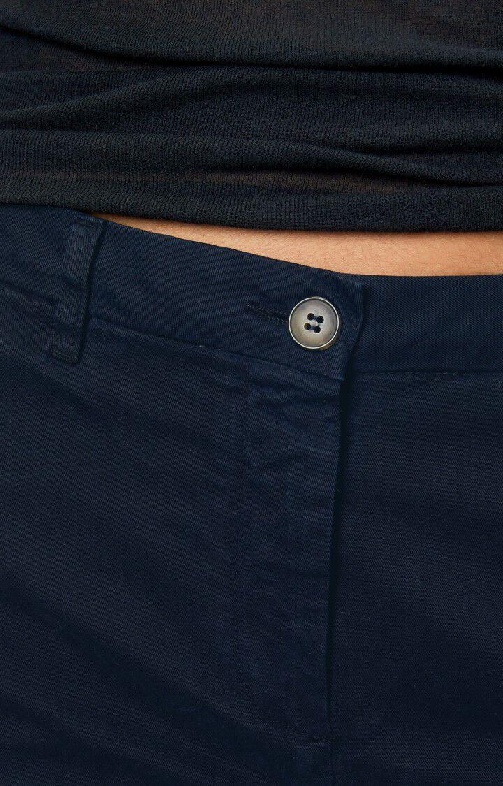 American Vintage Pantalon Femme Ledlight - NAVY Bleu - H18
