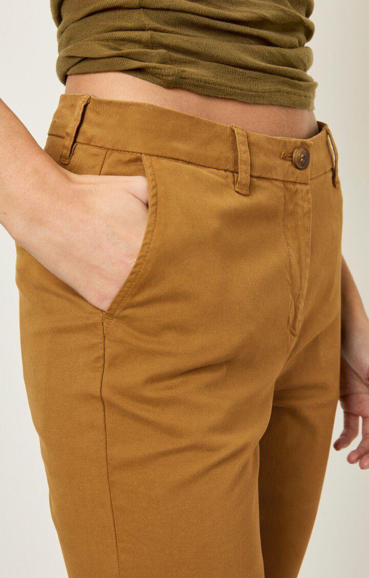 American Vintage Pantalon Femme Ledlight - NOISETTINE Beige - H18