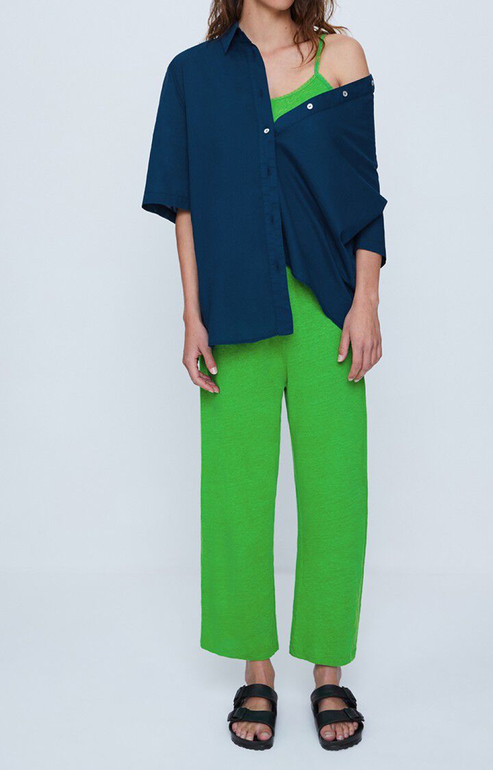American Vintage Pantalon Femme Lolosister - RAINETTE Vert - E21