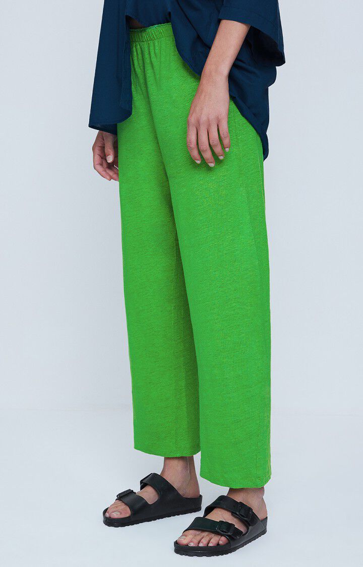 american vintage Pantalon femme Lolosister - RAINETTE Vert - E21