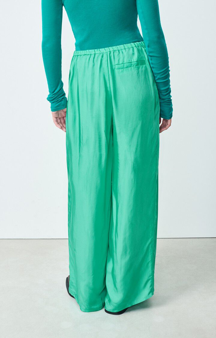 American Vintage Pantalon Femme Luabird - LAGON Bleu - H24