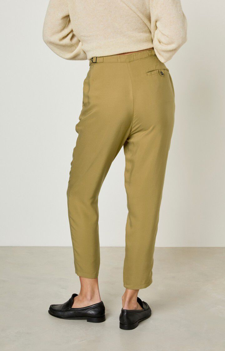 American Vintage Pantalon Femme Nalastate - JUNGLE Vert - E20