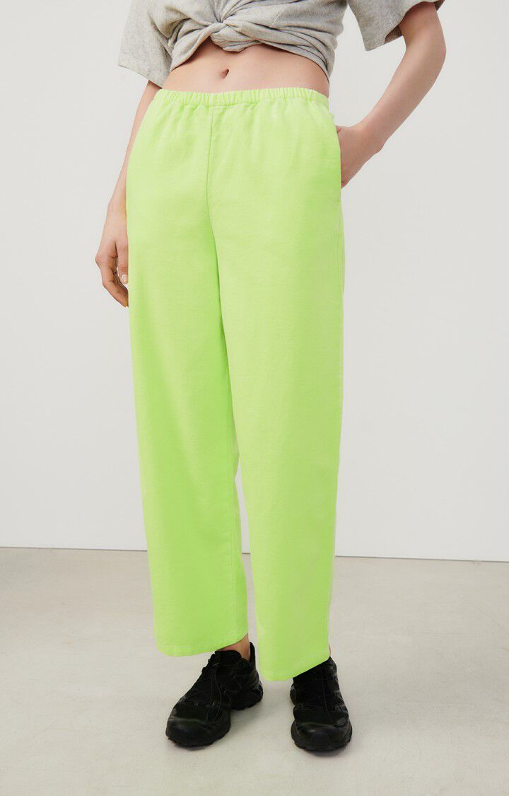 american vintage Pantalon femme Nedbay - JAUNE FLUO Jaune - E24