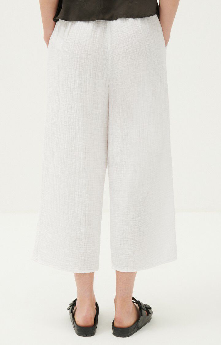 American Vintage Pantalon Femme Oyobay - BLANC Blanc - E21