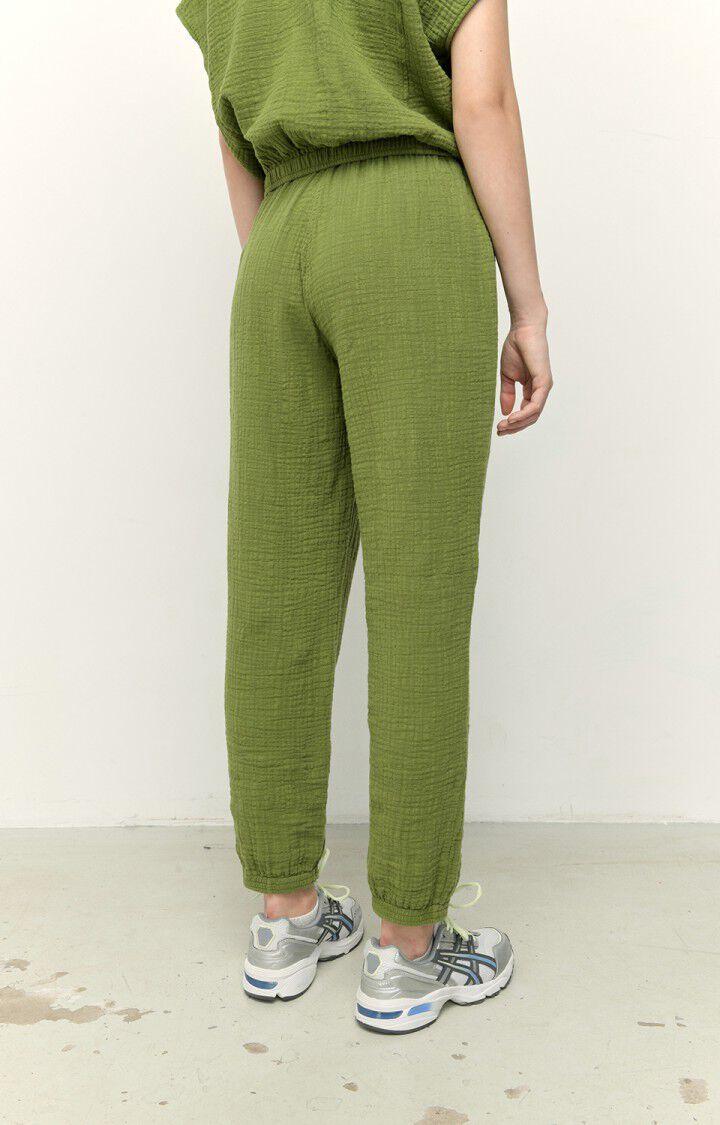 American Vintage Pantalon Femme Oyobay - CROCODILE Vert - E22
