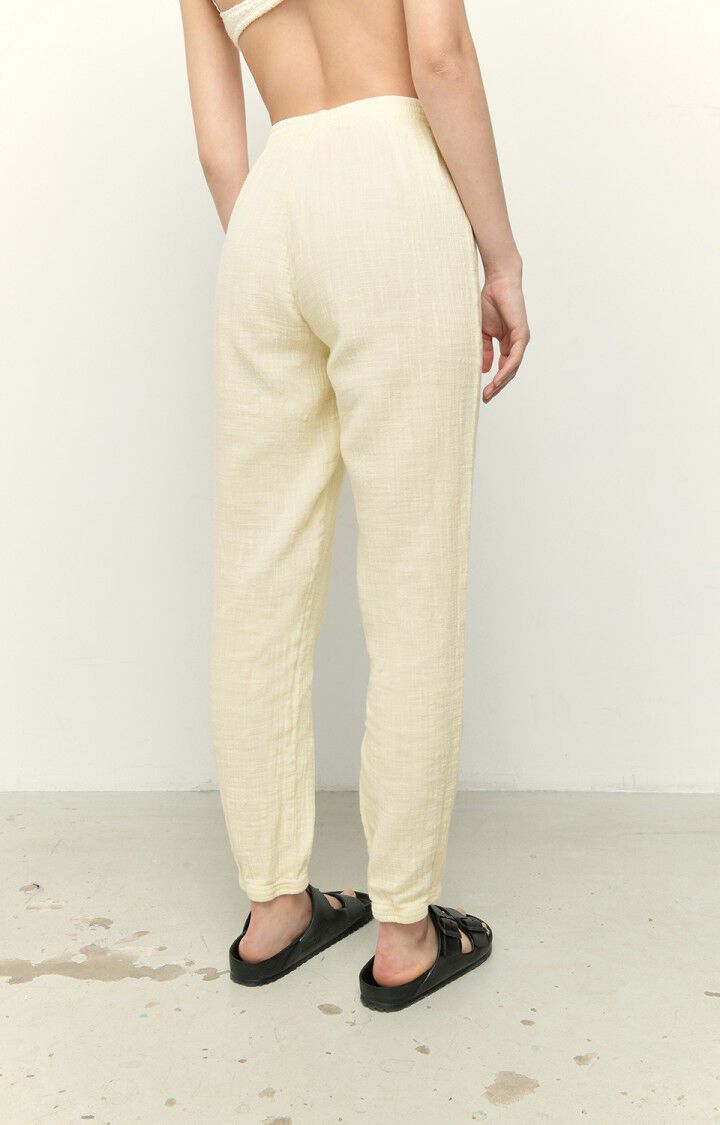 American Vintage Pantalon Femme Oyobay - ECRU Beige - E22