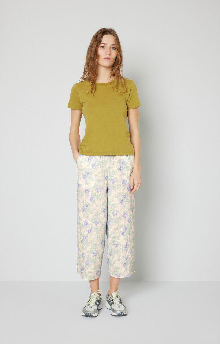 American Vintage Pantalon Femme Oyobay - NOE Blanc - E21