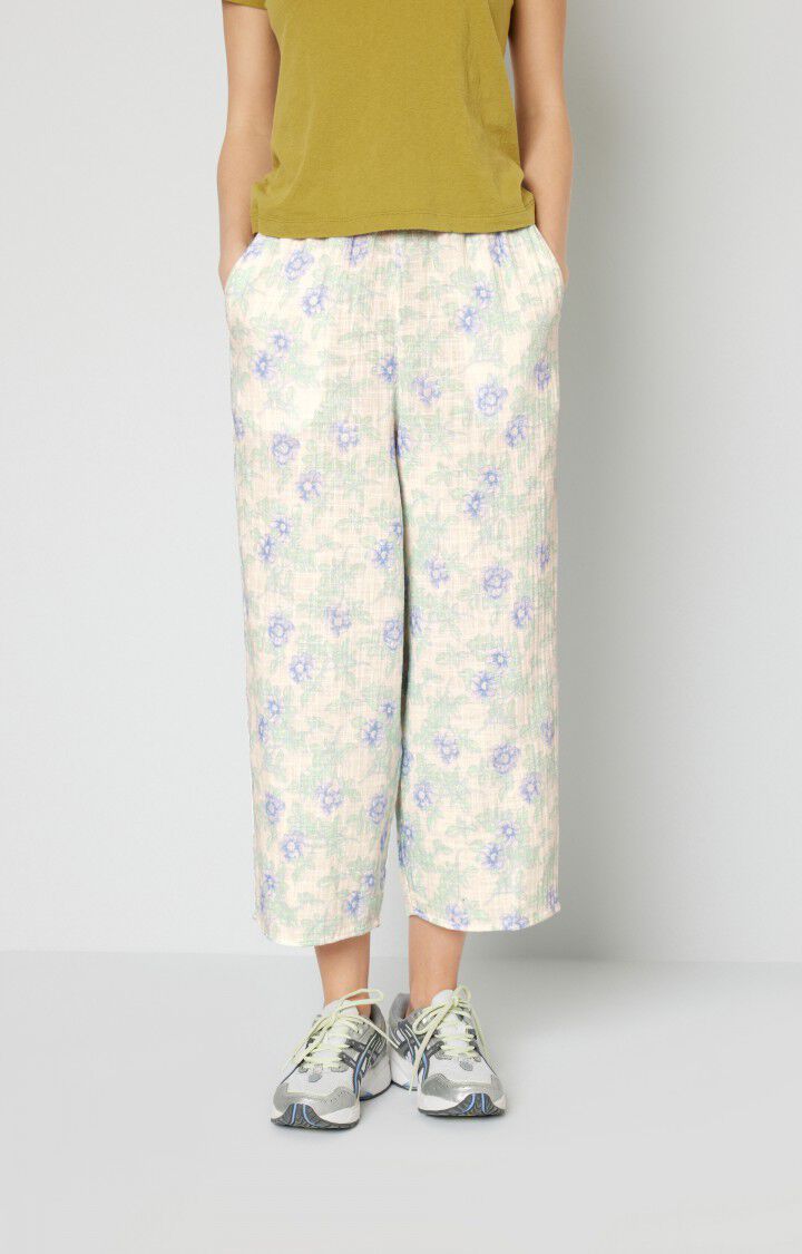 american vintage Pantalon femme Oyobay - NOE Blanc - E21