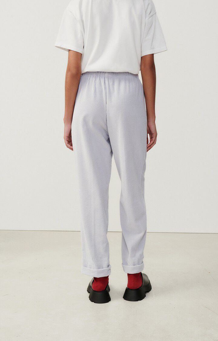 American Vintage Pantalon Femme Padow - ARGENT VINTAGE Gris - H23