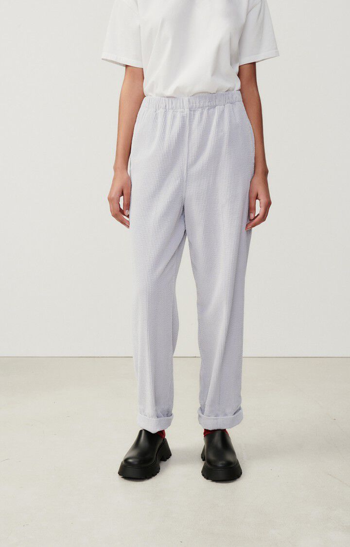 american vintage Pantalon femme Padow - ARGENT VINTAGE Gris - H23