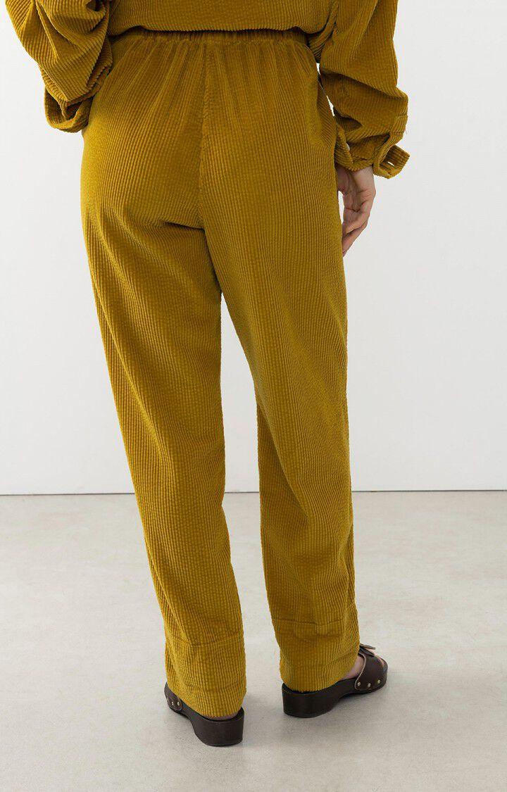American Vintage Pantalon Femme Padow - BRONZE VINTAGE Jaune - E24