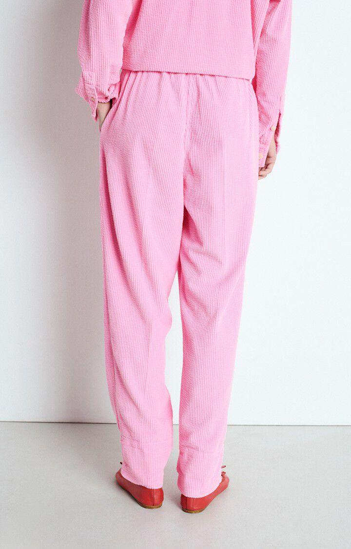 American Vintage Pantalon Femme Padow - BUBBLE GUM VINTAGE Rose - E25