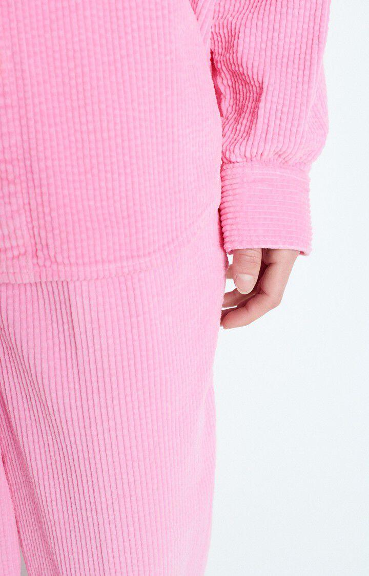 American Vintage Pantalon Femme Padow - BUBBLE GUM VINTAGE Rose - E25