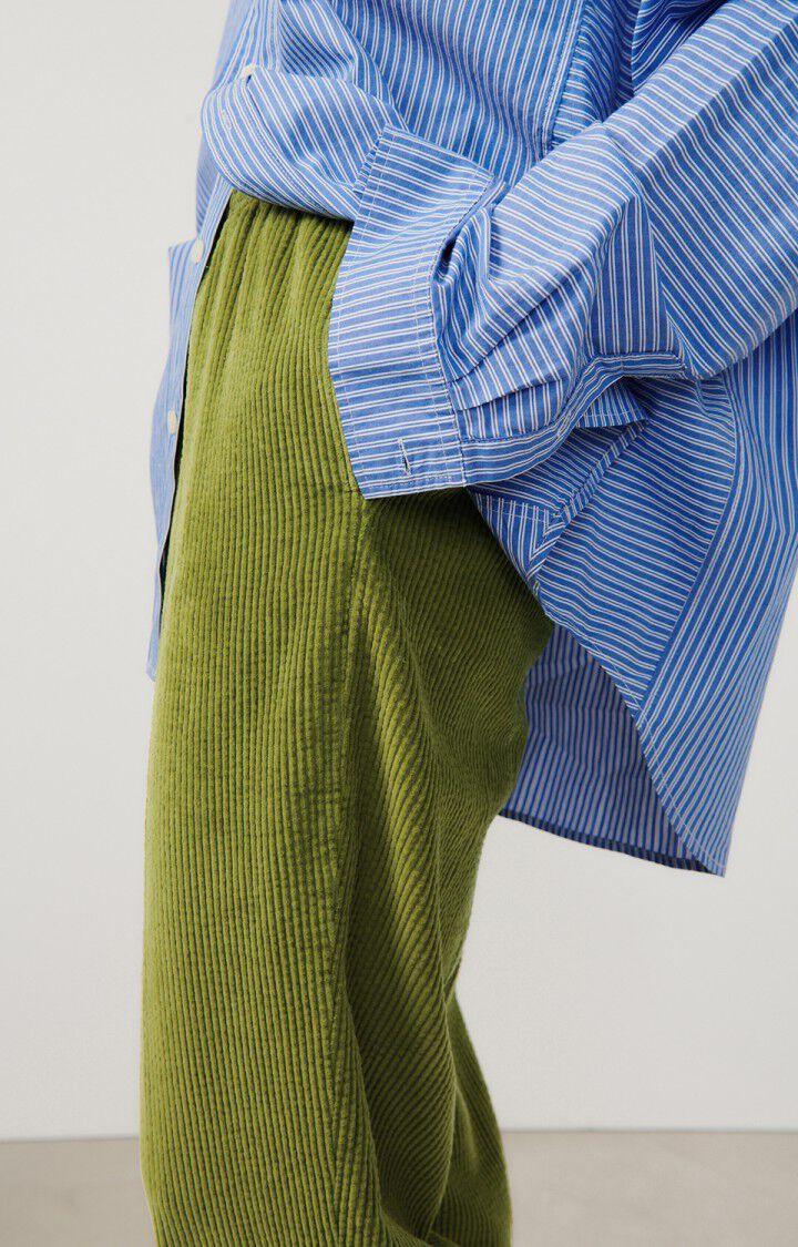 American Vintage Pantalon Femme Padow - CAMELEON VINTAGE Vert - E24