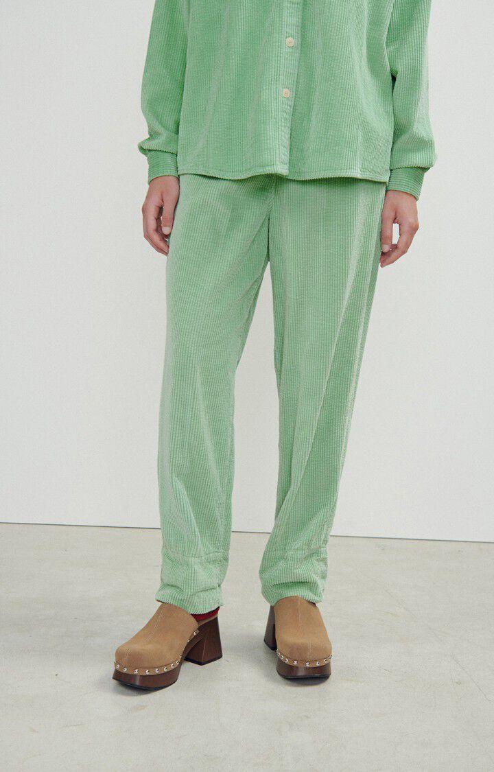 american vintage Pantalon femme Padow - CONCOMBRE VINTAGE Vert - H23