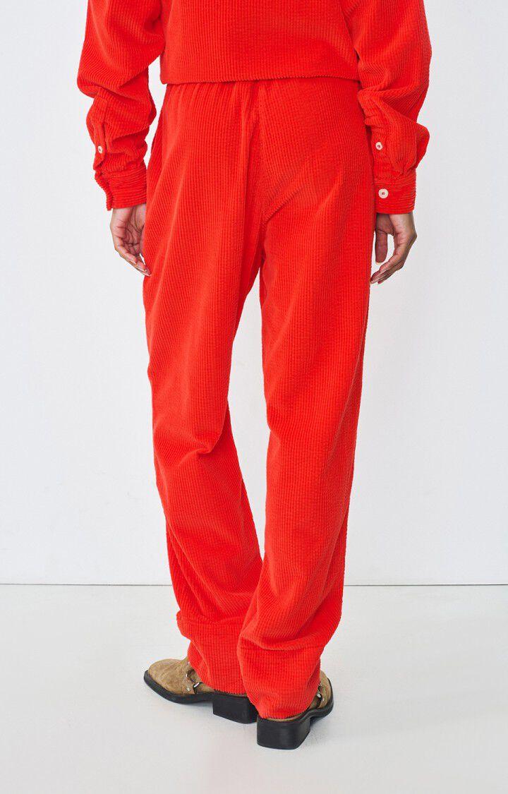 American Vintage Pantalon Femme Padow - FRAISE Rouge - E25