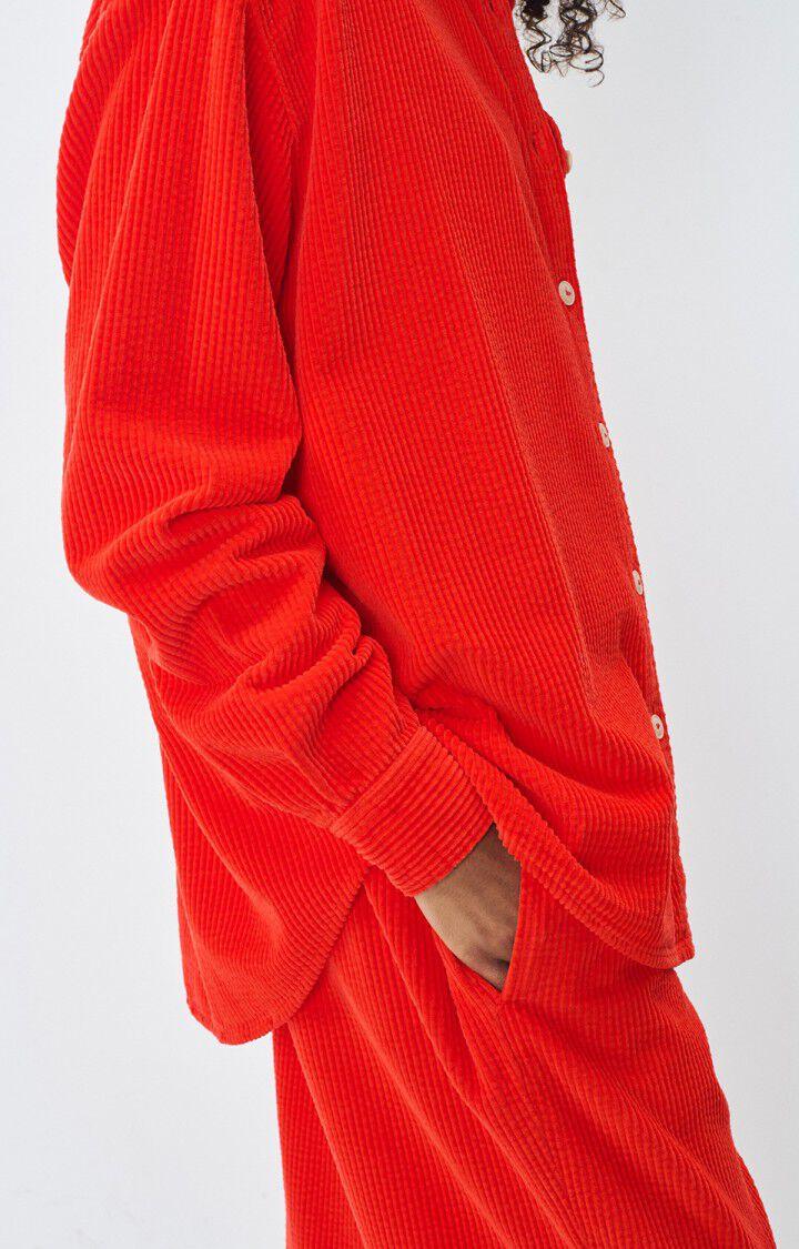 American Vintage Pantalon Femme Padow - FRAISE Rouge - E25