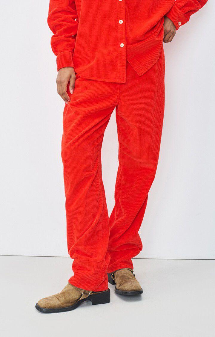 american vintage Pantalon femme Padow - FRAISE Rouge - E25
