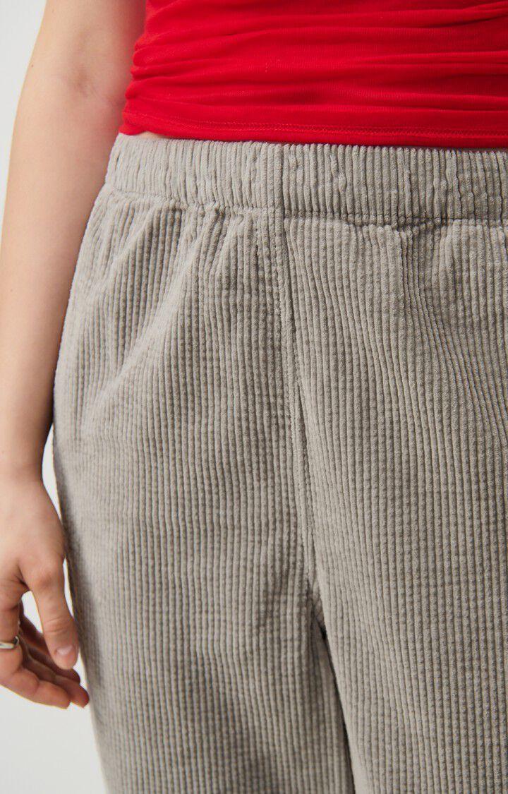 American Vintage Pantalon Femme Padow - GALET VINTAGE Gris - H24