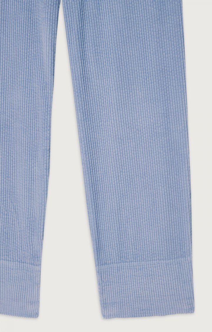 American Vintage Pantalon Femme Padow - GLYCINE Bleu - E23B