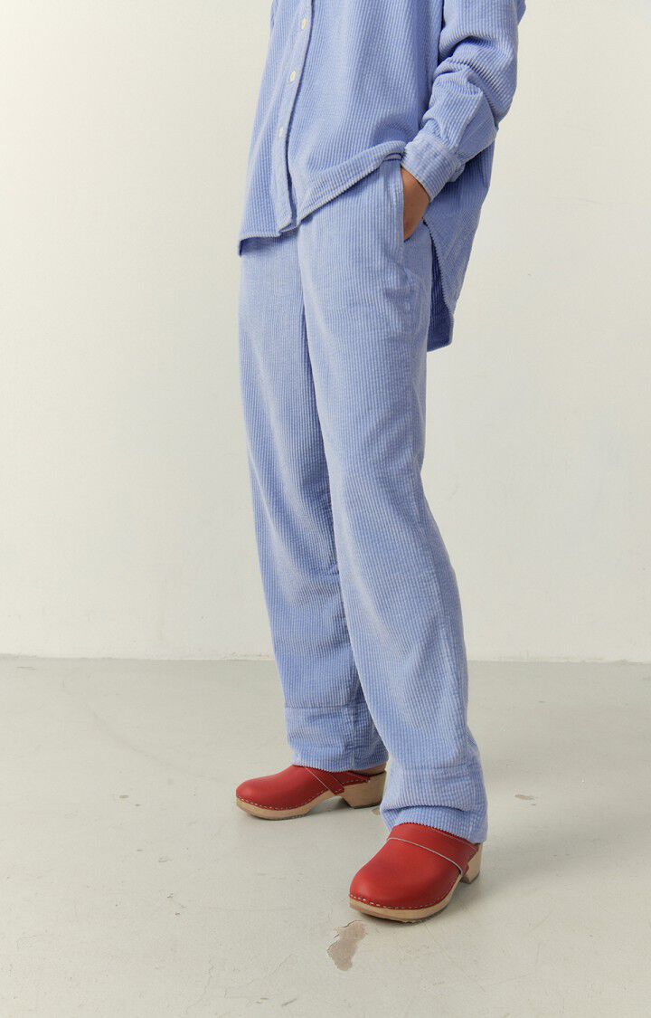 american vintage Pantalon femme Padow - GLYCINE Violet - E23
