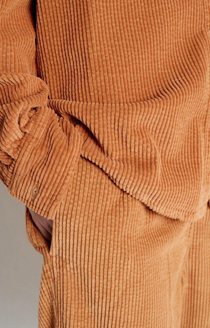 American Vintage Pantalon Femme Padow - NOISETIER VINTAGE Marron - E25