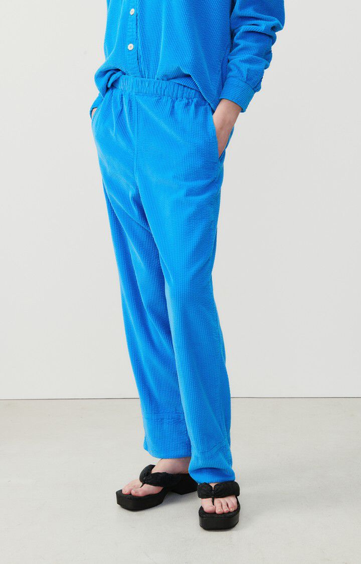 american vintage Pantalon femme Padow - OCEANIE VINTAGE Bleu - E24