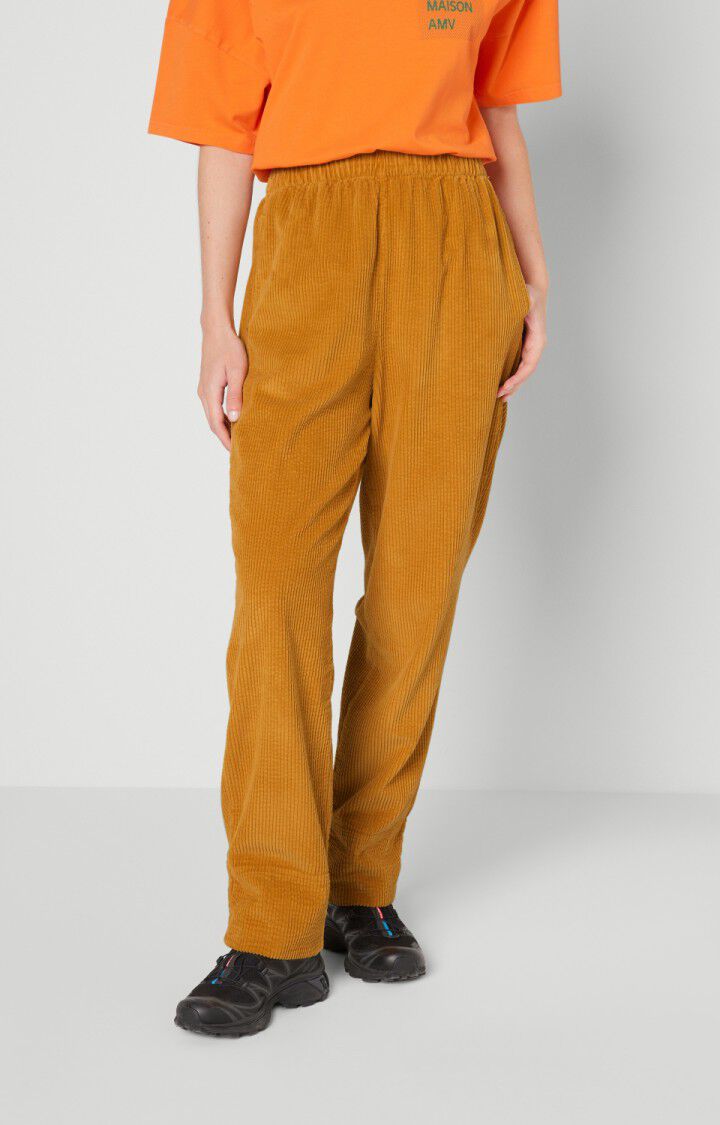 american vintage Pantalon femme Padow - OCRE Jaune - E22