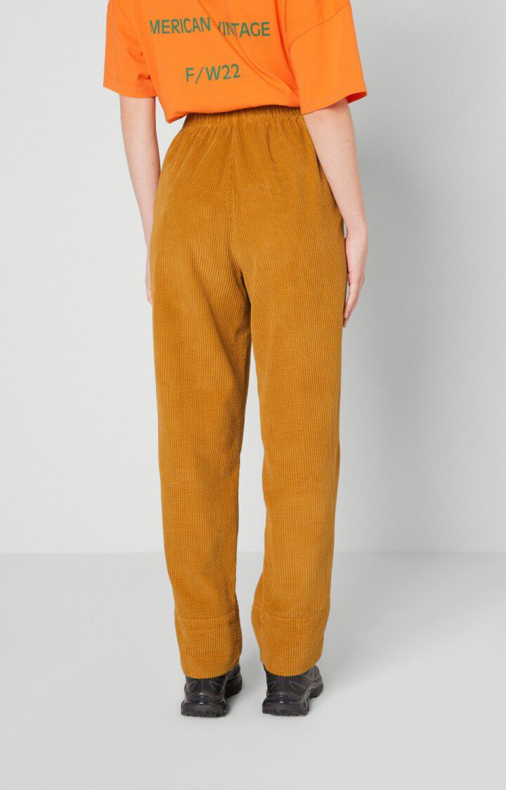 American Vintage Pantalon Femme Padow - OCRE Orange - E22B