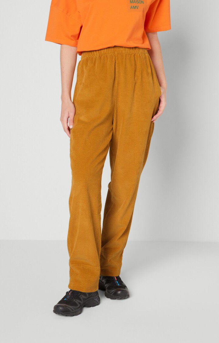 american vintage Pantalon femme Padow - OCRE Orange - E22B