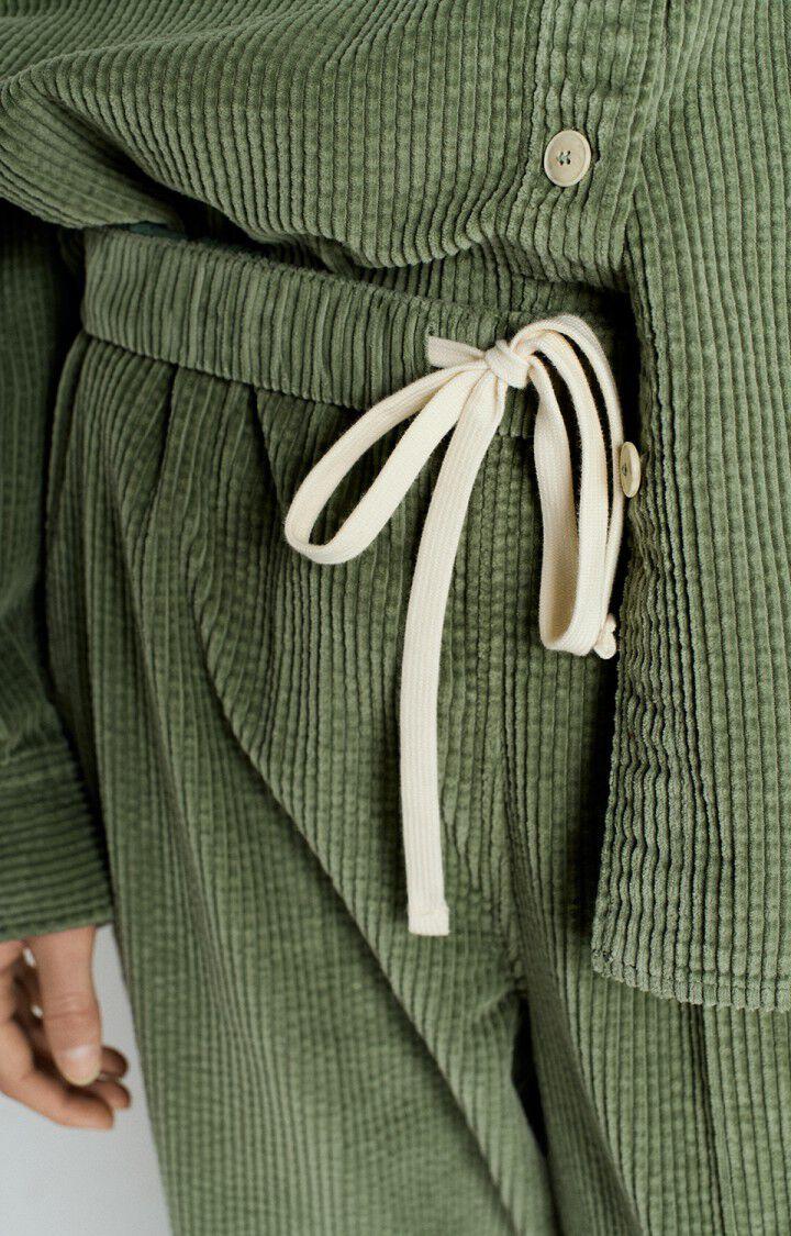 American Vintage Pantalon Femme Padow - RIVE VINTAGE Vert - E25