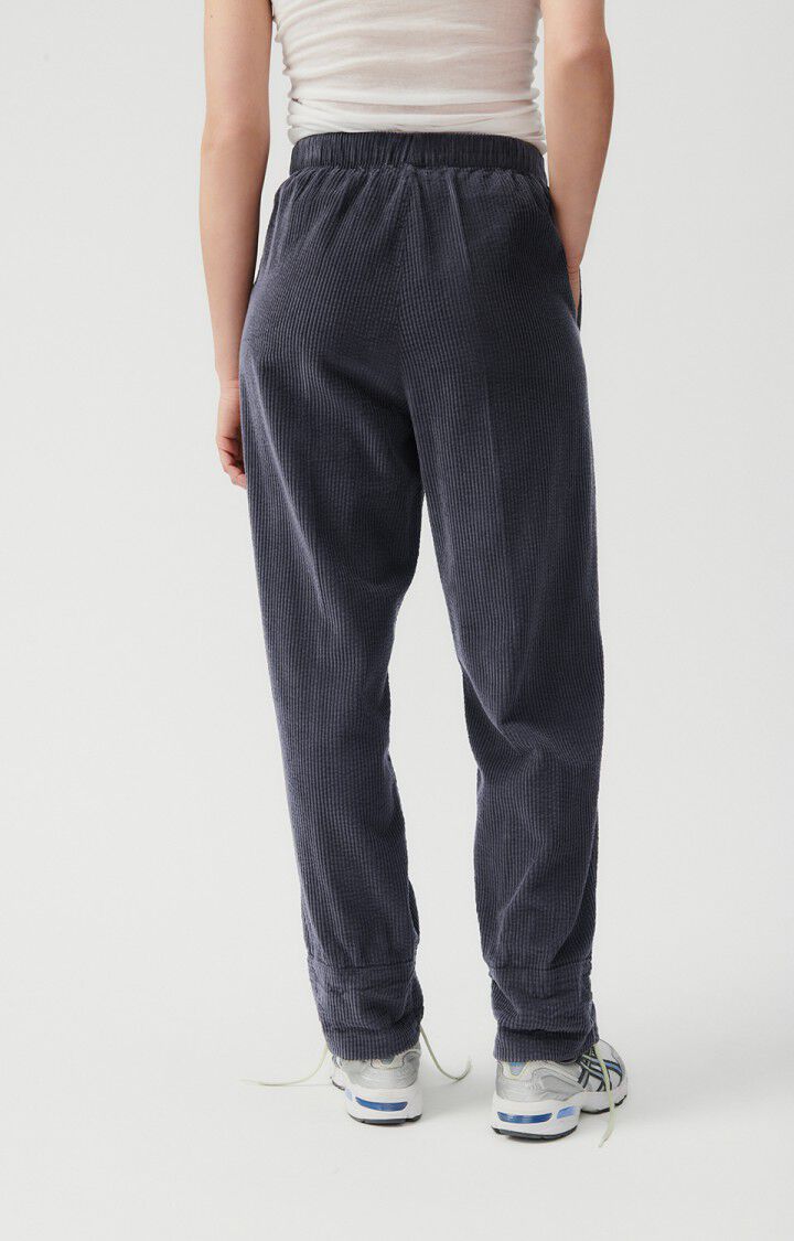 American Vintage Pantalon Femme Padow - ZINC Gris - H23