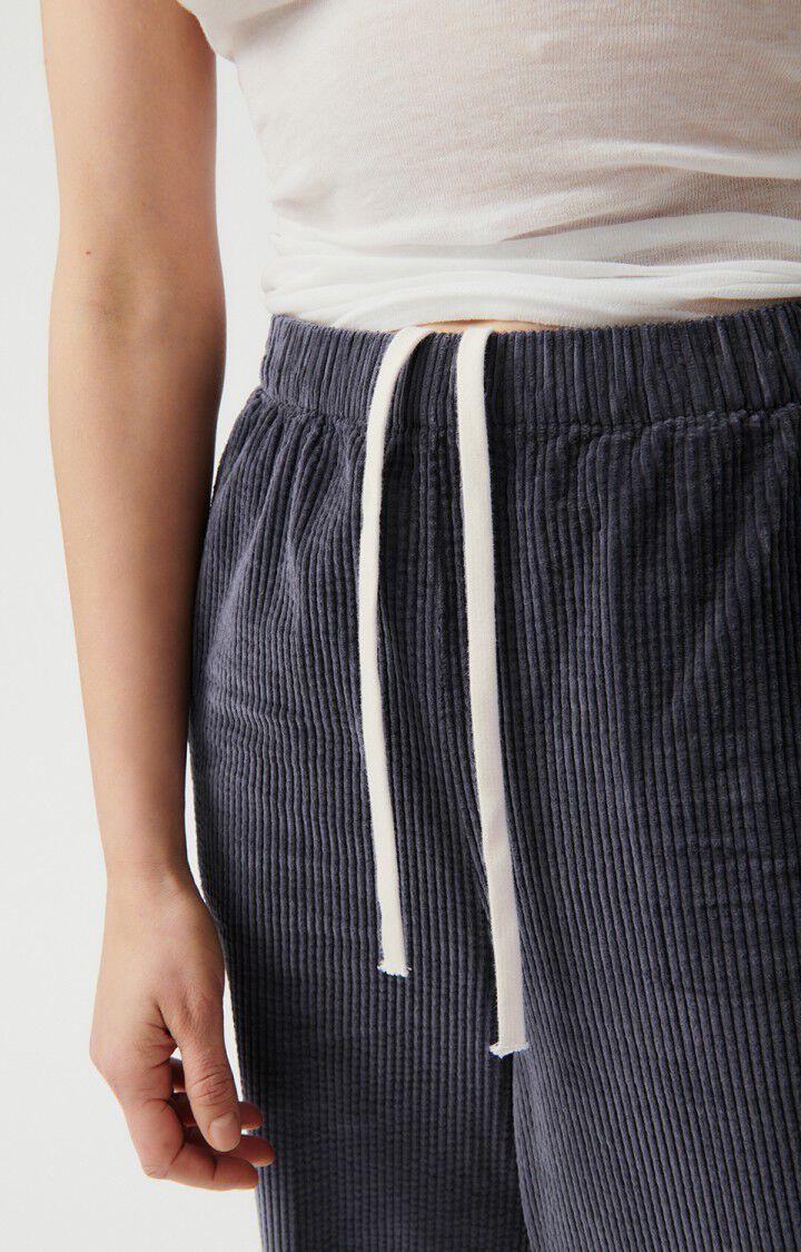 American Vintage Pantalon Femme Padow - ZINC Gris - H23