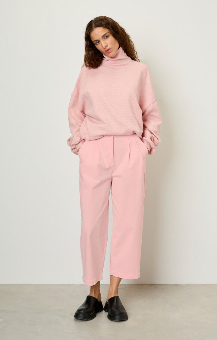 American Vintage Pantalon Femme Pitastreet - EGLANTINE Rose - E20