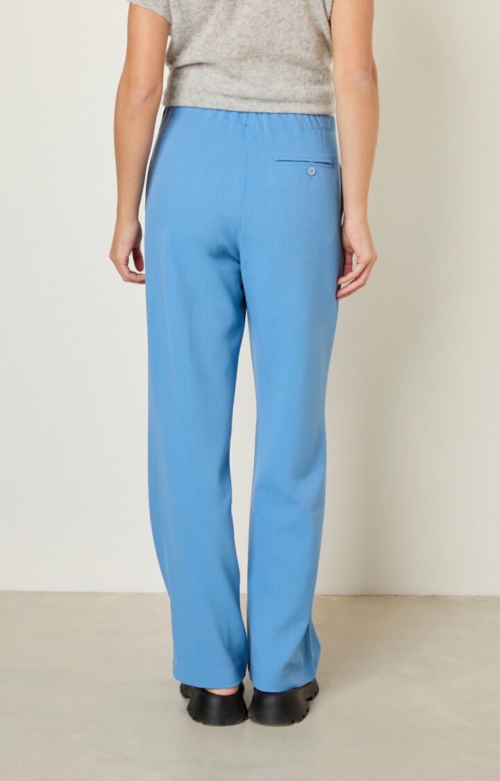 American Vintage Pantalon Femme Pukstreet - GLACIER Bleu - H23