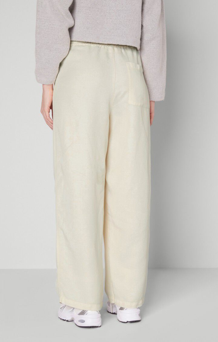 American Vintage Pantalon Femme Ronrock - ECRU Beige - E22
