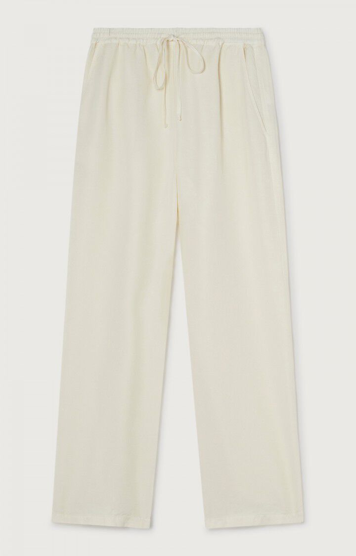 American Vintage Pantalon Femme Ronrock - ECRU Beige - E22
